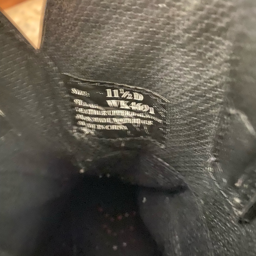 Justin Boots WK4691 Men's Black Oiled Boots New in Box  Size 11 1/2​​​​​​​​​​​ - Picture 7 of 9